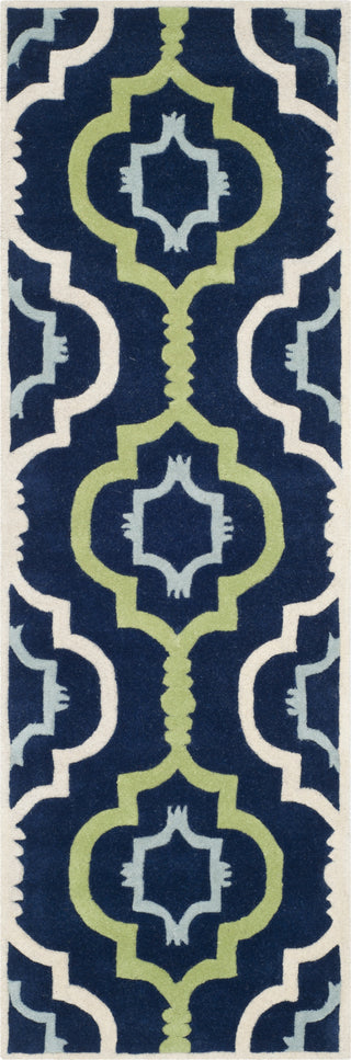 Safavieh Chatham 747 Dark Blue/Multi Area Rug 