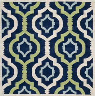 Safavieh Chatham 747 Dark Blue/Multi Area Rug Square