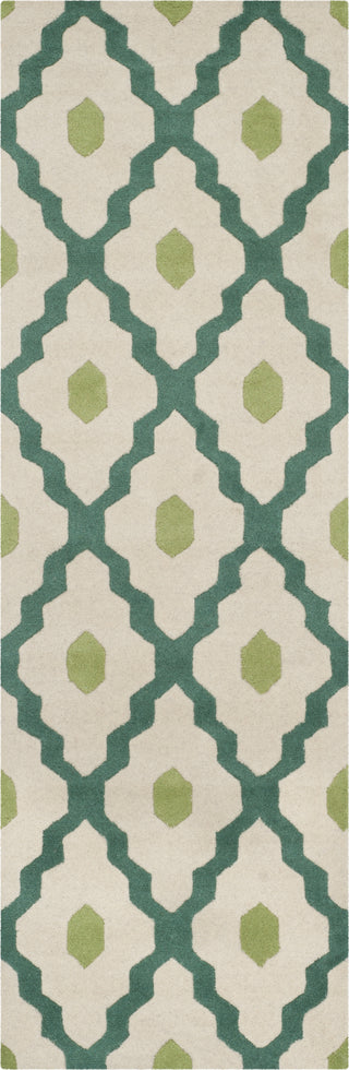 Safavieh Chatham 748 Ivory/Teal Area Rug 