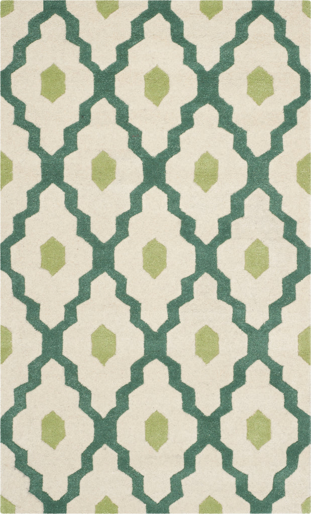 Safavieh Chatham 748 Ivory/Teal Area Rug main image
