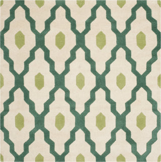 Safavieh Chatham 748 Ivory/Teal Area Rug Square