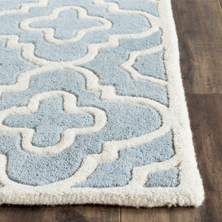 Safavieh Chatham 750 Blue/Ivory Area Rug Detail