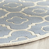 Safavieh Chatham 750 Blue/Ivory Area Rug Detail
