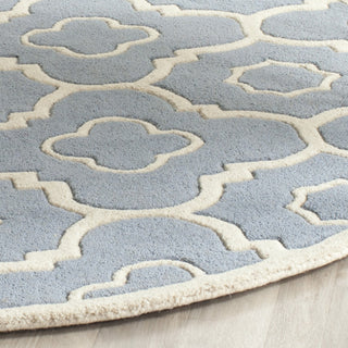 Safavieh Chatham 750 Blue/Ivory Area Rug Detail