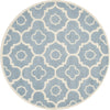 Safavieh Chatham 750 Blue/Ivory Area Rug Round