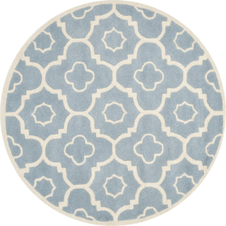 Safavieh Chatham 750 Blue/Ivory Area Rug Round