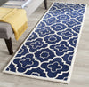 Safavieh Chatham 750 Dark Blue/Ivory Area Rug Room Scene