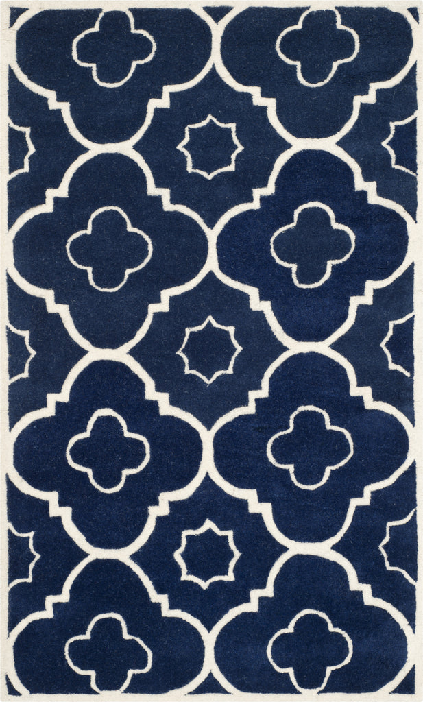 Safavieh Chatham 750 Dark Blue/Ivory Area Rug main image