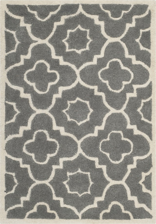 Safavieh Chatham 750 Dark Grey/Ivory Area Rug 