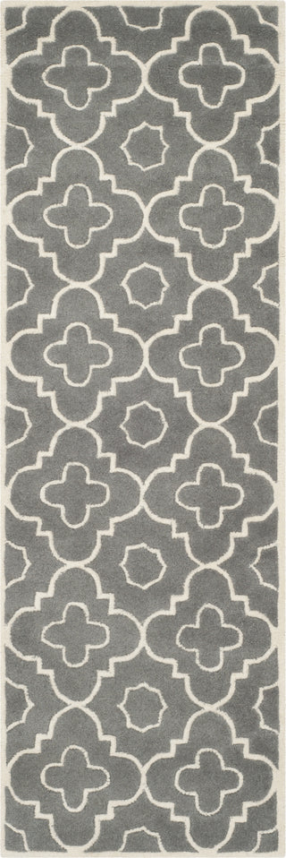 Safavieh Chatham 750 Dark Grey/Ivory Area Rug 