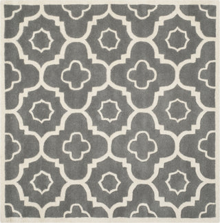 Safavieh Chatham 750 Dark Grey/Ivory Area Rug Square