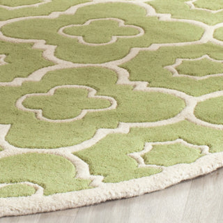 Safavieh Chatham 750 Green/Ivory Area Rug Detail