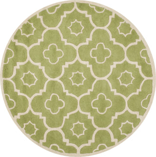 Safavieh Chatham 750 Green/Ivory Area Rug Round