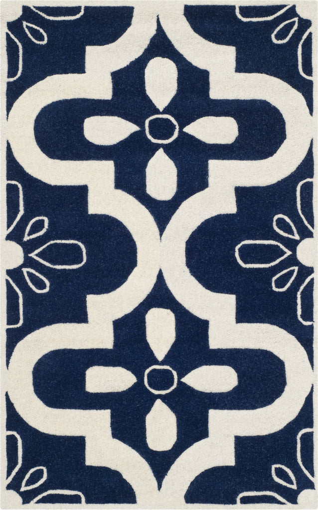Safavieh Chatham 751 Dark Blue/Ivory Area Rug main image