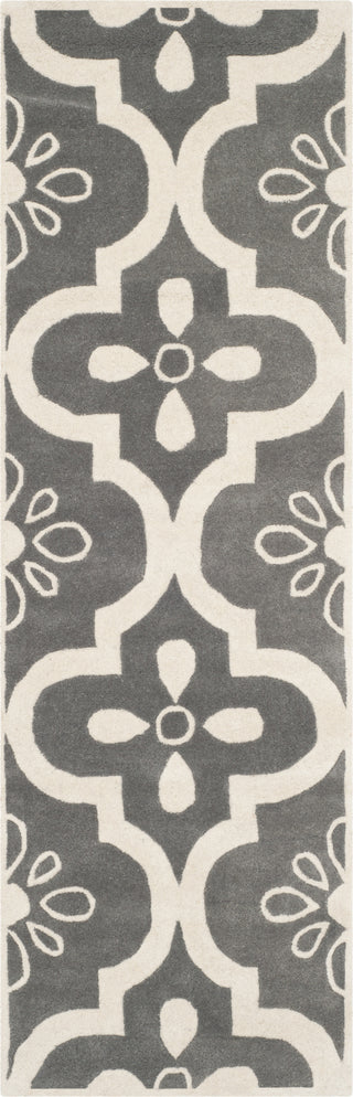 Safavieh Chatham 751 Dark Grey/Ivory Area Rug 