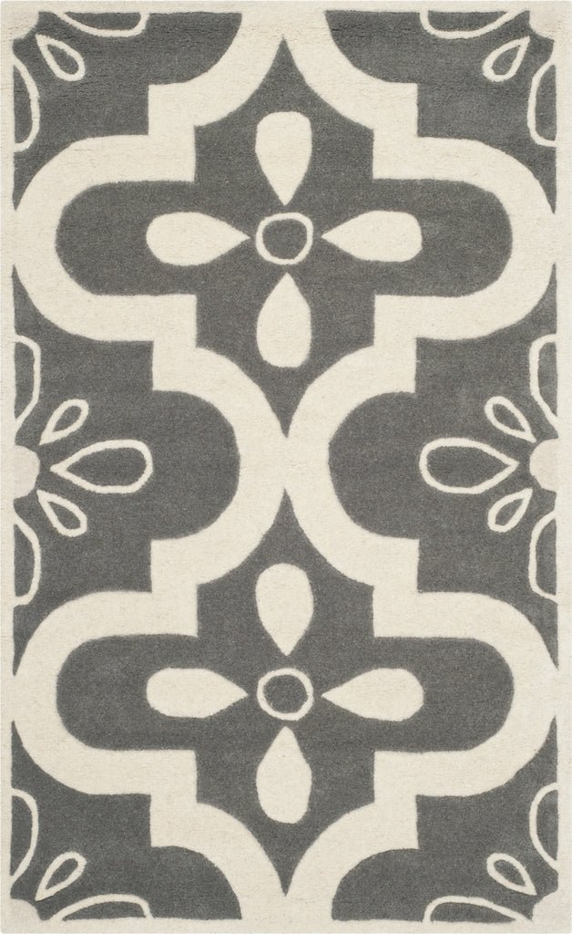 Safavieh Chatham 751 Dark Grey/Ivory Area Rug main image