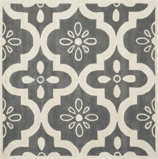 Safavieh Chatham 751 Dark Grey/Ivory Area Rug Square