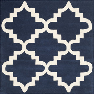 Safavieh Chatham 753 Dark Blue/Ivory Area Rug Square