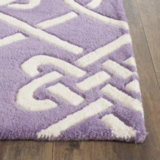 Safavieh Chatham 754 Purple/Ivory Area Rug Detail