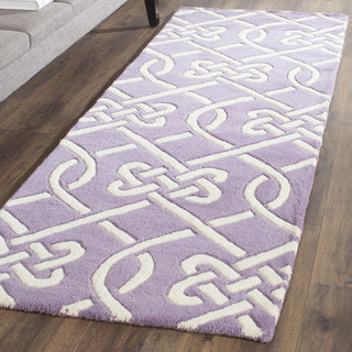 Safavieh Chatham 754 Purple/Ivory Area Rug Room Scene