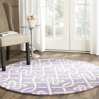 Safavieh Chatham 754 Purple/Ivory Area Rug Room Scene