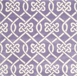 Safavieh Chatham 754 Purple/Ivory Area Rug Square