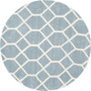 Safavieh Chatham 755 Blue/Ivory Area Rug Round