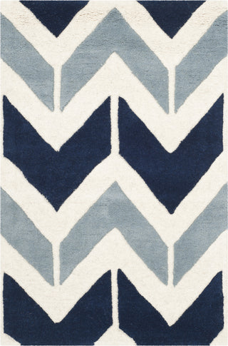 Safavieh Chatham 756 Dark Blue/Light Blue Area Rug 