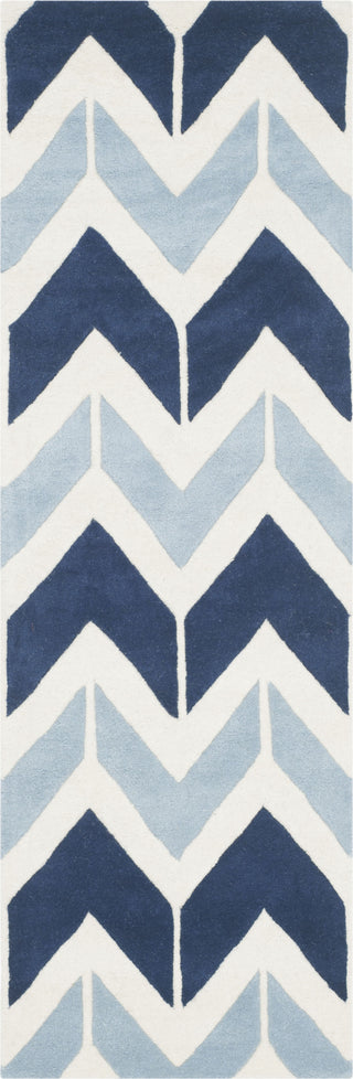 Safavieh Chatham 756 Dark Blue/Light Blue Area Rug 