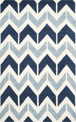 Safavieh Chatham 756 Dark Blue/Light Blue Area Rug main image