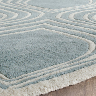 Safavieh Chatham 758 Blue/Ivory Area Rug Detail