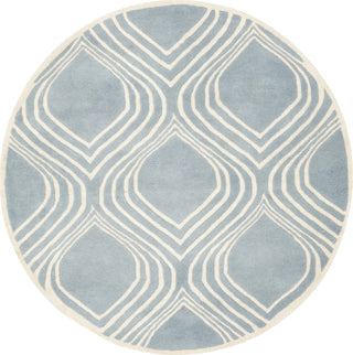 Safavieh Chatham 758 Blue/Ivory Area Rug Round