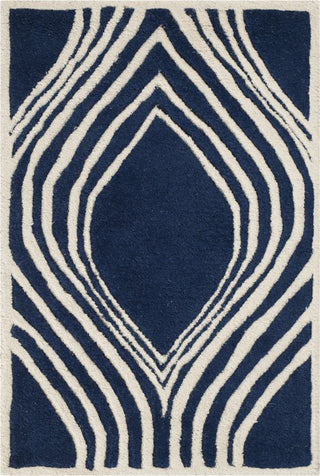 Safavieh Chatham 758 Dark Blue/Ivory Area Rug 