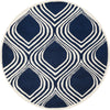 Safavieh Chatham 758 Dark Blue/Ivory Area Rug Round
