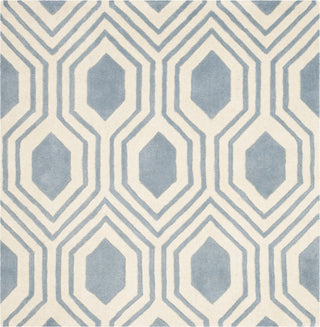 Safavieh Chatham 760 Blue/Ivory Area Rug Square