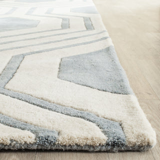 Safavieh Chatham 760 Blue/Ivory Area Rug Detail