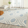 Safavieh Chatham 760 Blue/Ivory Area Rug Room Scene Feature