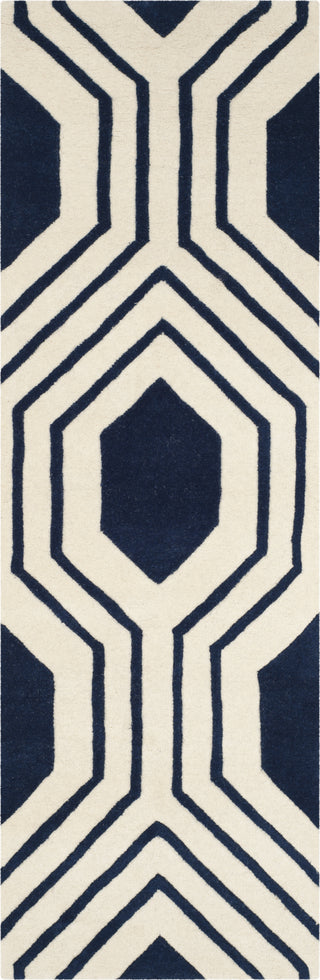 Safavieh Chatham 760 Dark Blue/Ivory Area Rug 