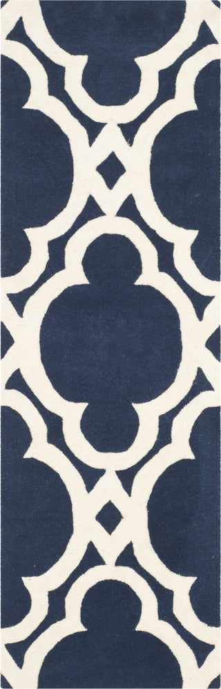 Safavieh Chatham 762 Dark Blue/Ivory Area Rug 