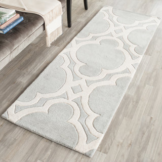 Safavieh Chatham 762 Grey/Ivory Area Rug Room Scene