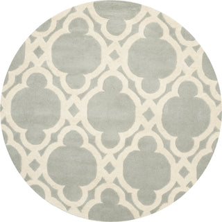 Safavieh Chatham 762 Grey/Ivory Area Rug Round