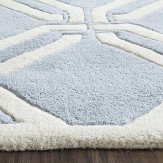 Safavieh Chatham 763 Blue/Ivory Area Rug Detail