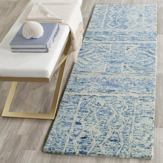 Safavieh Chatham 764 Blue/Ivory Area Rug Room Scene Feature