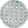 Safavieh Chatham 765 Dark Blue/Ivory Area Rug Round