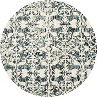 Safavieh Chatham 765 Charcoal/Ivory Area Rug Round