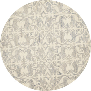 Safavieh Chatham 765 Light Grey/Ivory Area Rug Round