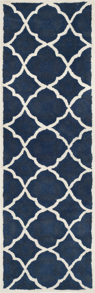 Safavieh Chatham Cht821 Blue/Ivory Area Rug 