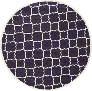 Safavieh Chatham Cht821 Purple/Ivory Area Rug Round