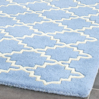 Safavieh Chatham Cht930 Blue Grey Area Rug Detail