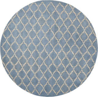 Safavieh Chatham Cht930 Blue Grey Area Rug Round